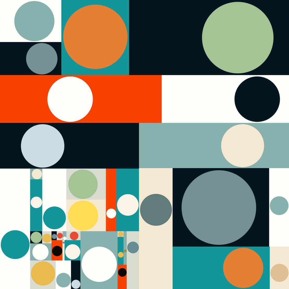 An Increasing Series Of Dots #40