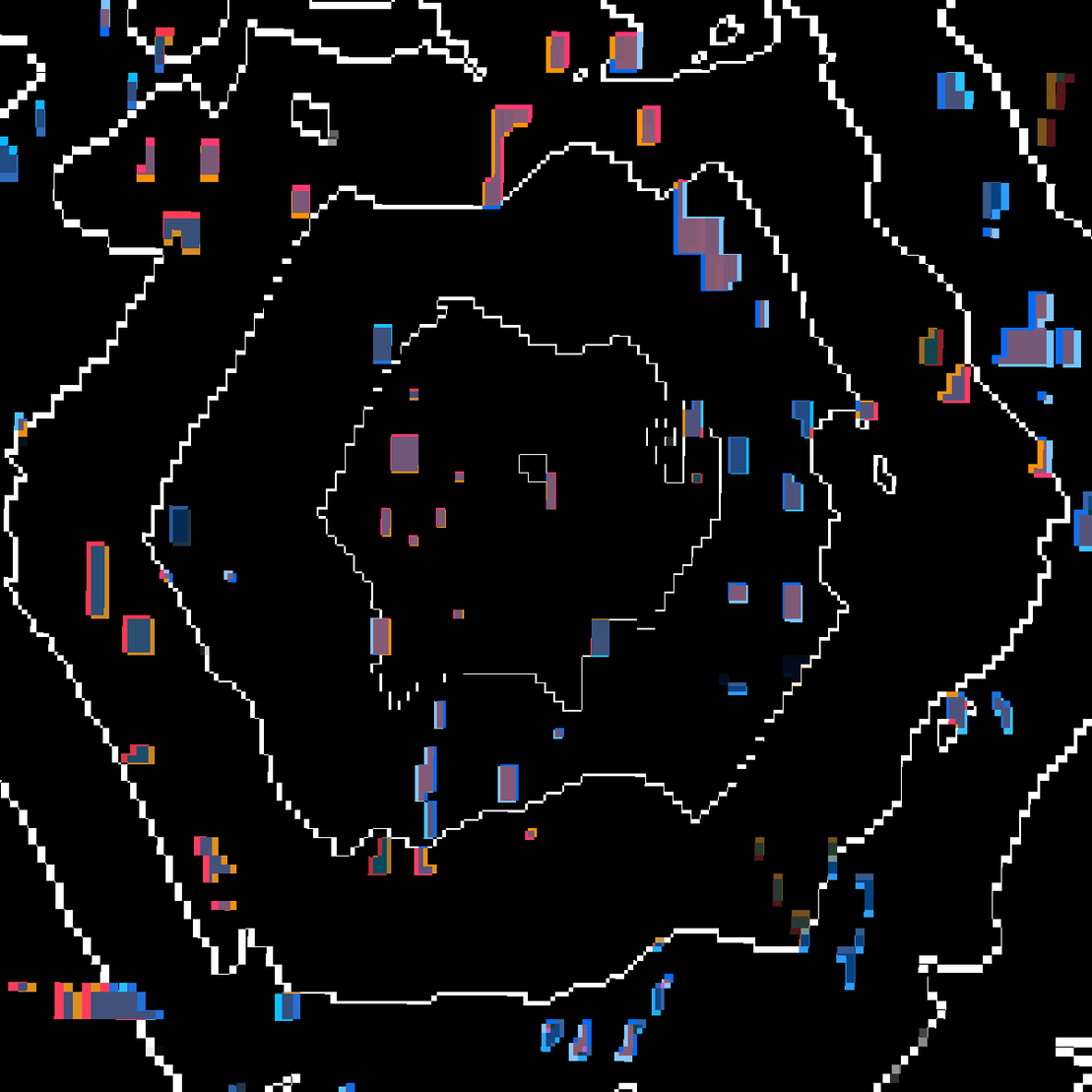 Pixel Topography #36