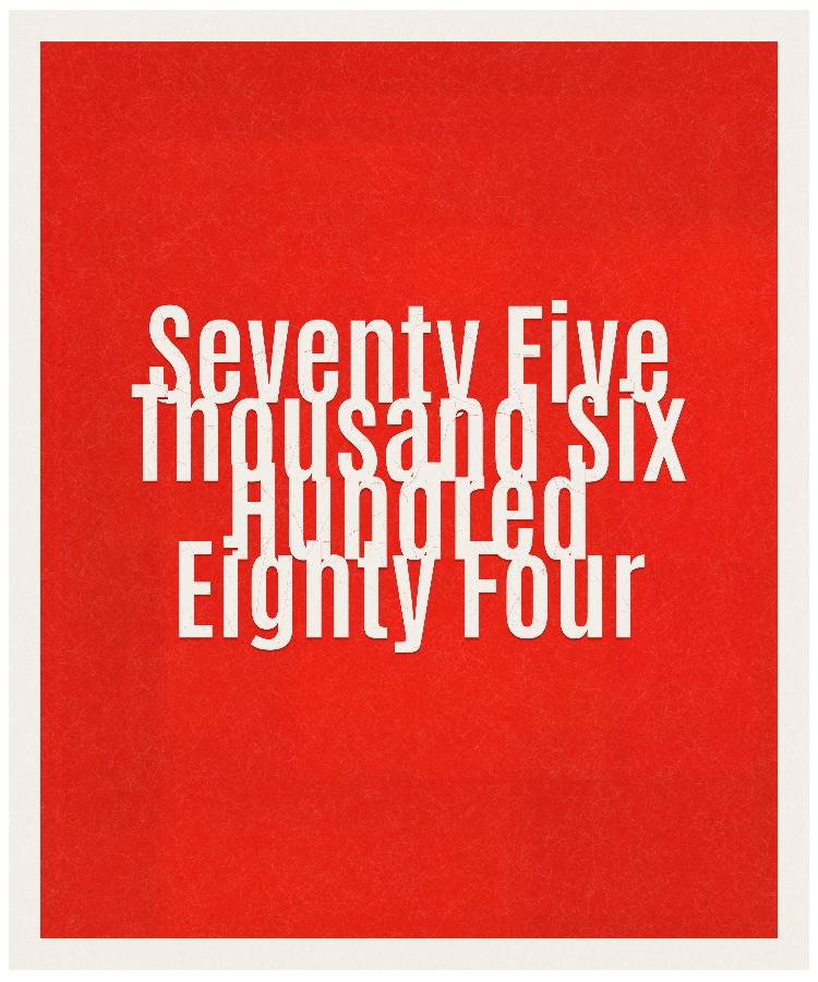 Count #75684