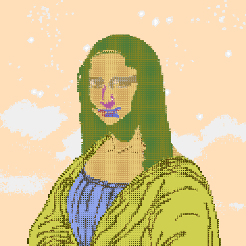 DOS Mona Lisa  #7