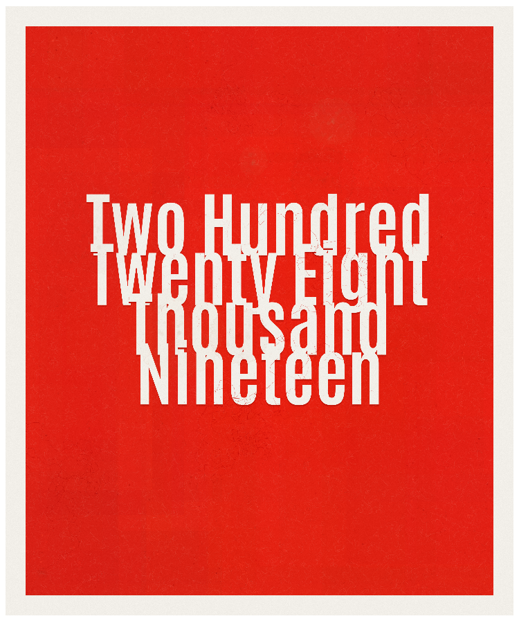 Count #228019