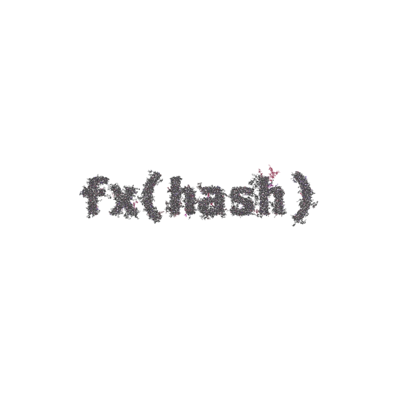 FXHASH Logo with Features #1