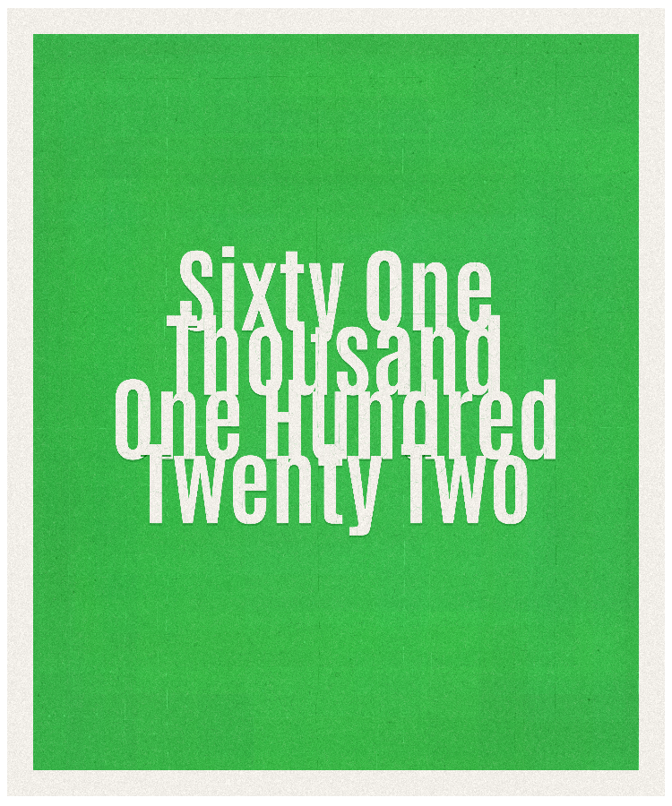Count #61122