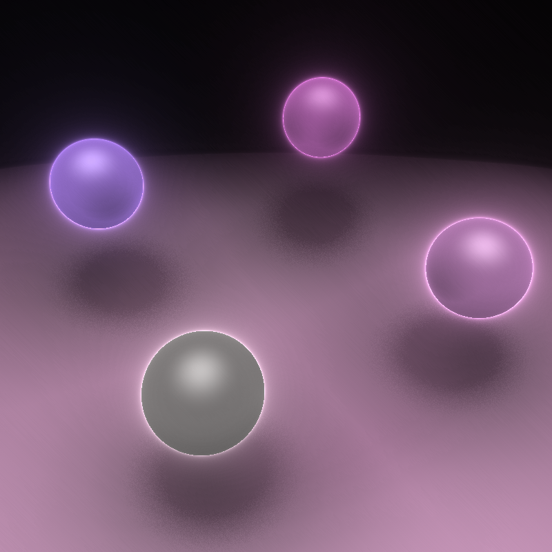 Audioreactive Shiny Spheres