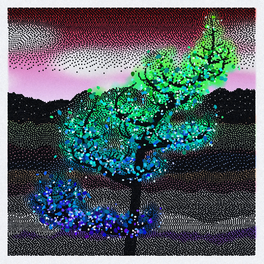 Dithered Branches #218