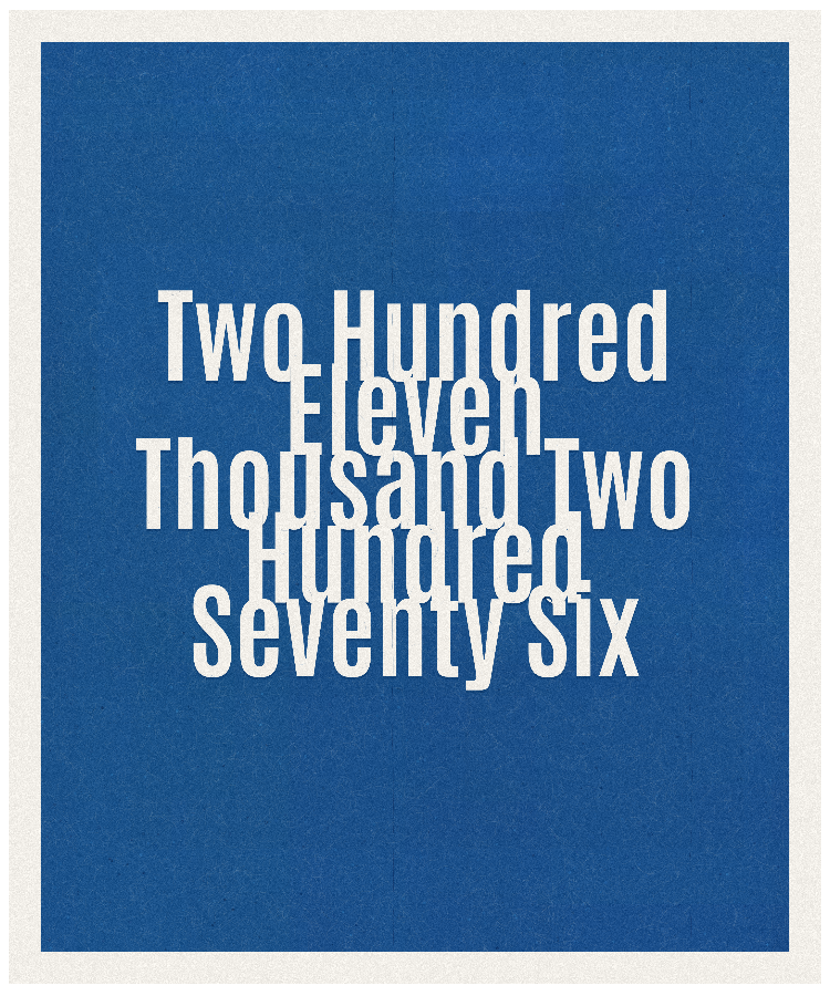 Count #211276