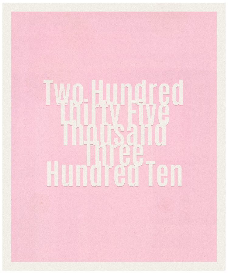 Count #235310