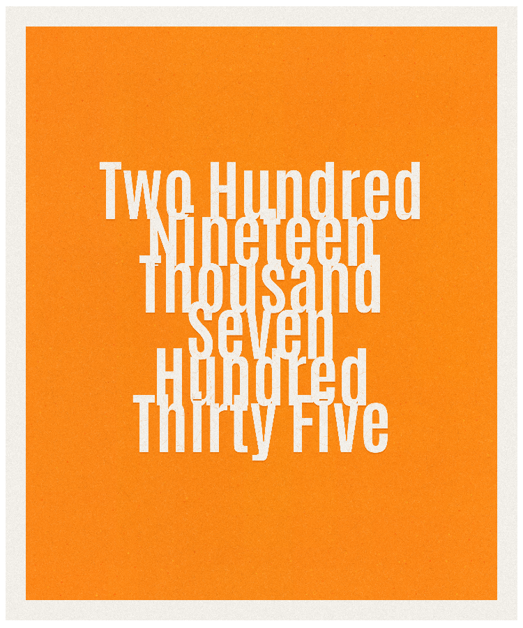Count #219735
