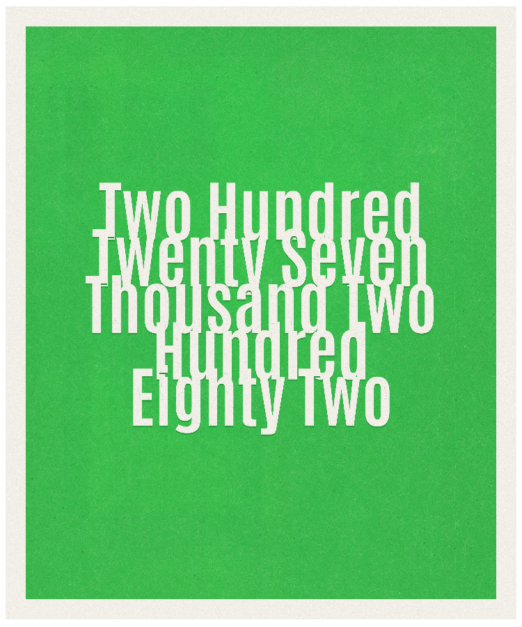 Count #227282