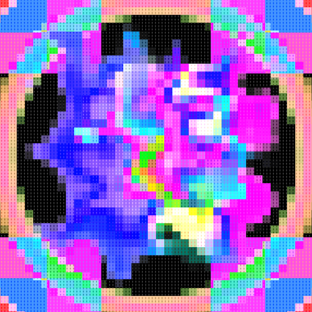 Pixelated Utopian Entity #7