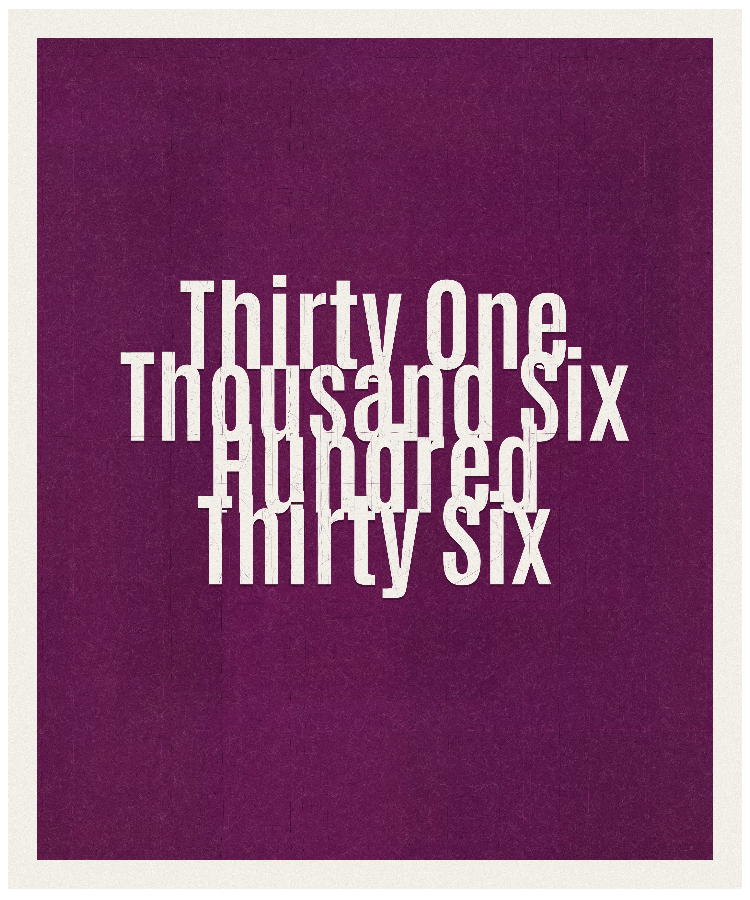 Count #31636