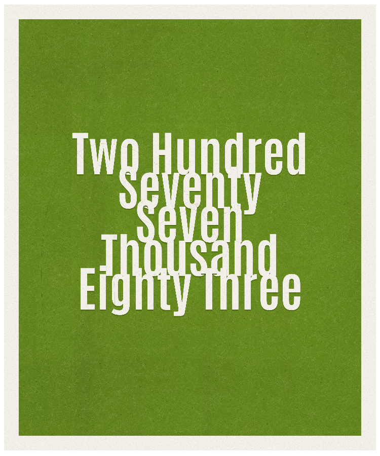 Count #277083