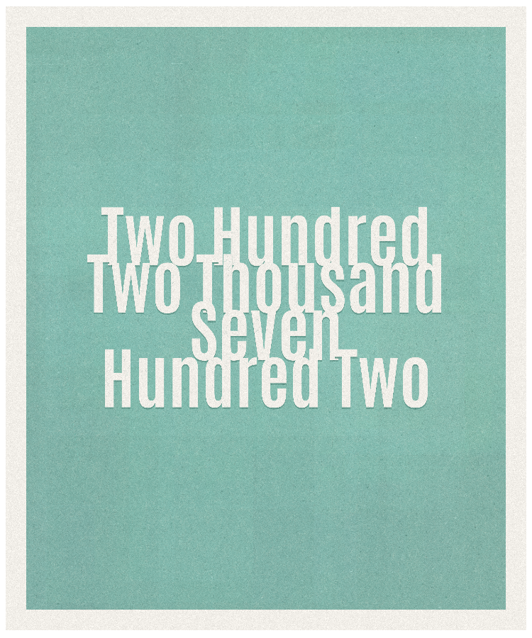 Count #202702