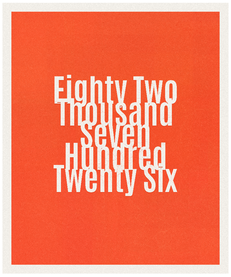 Count #82726