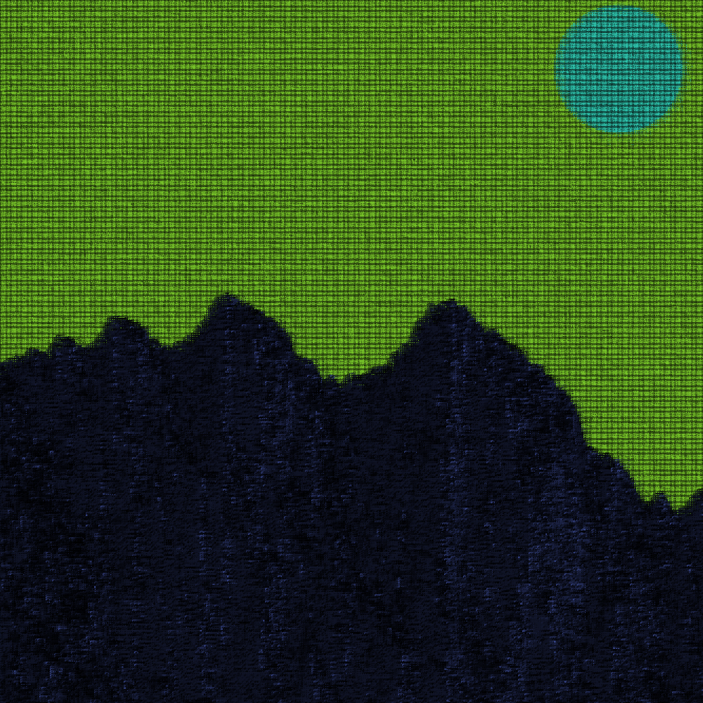 Classic generative landscape V2 #13