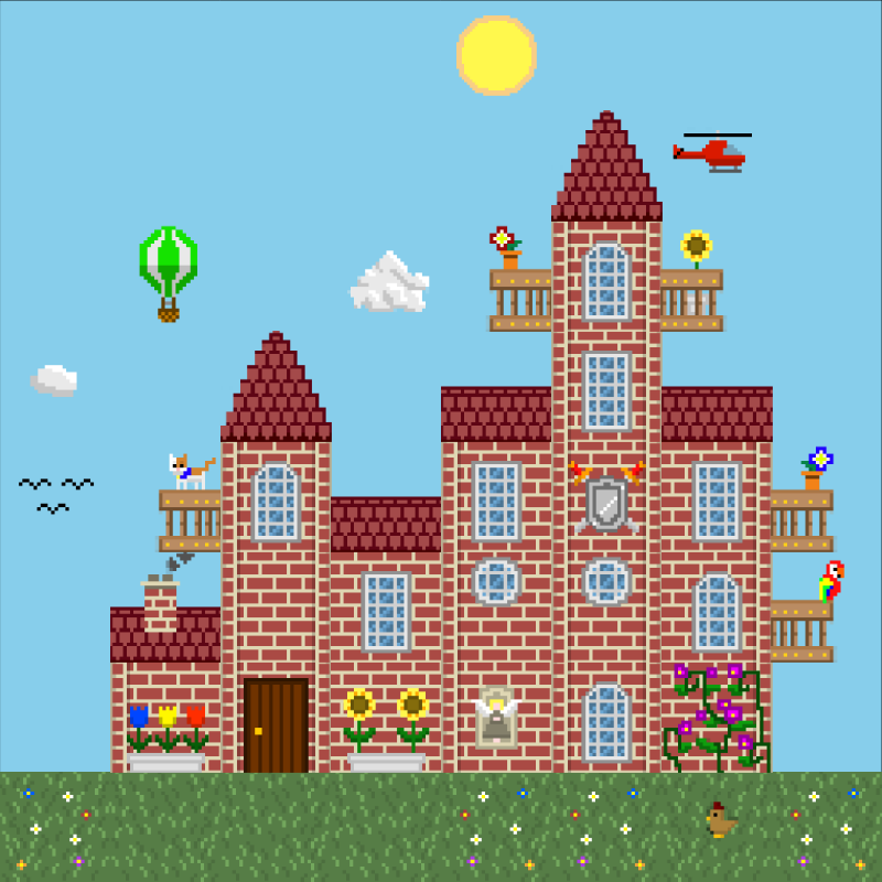 2D Mansion #366