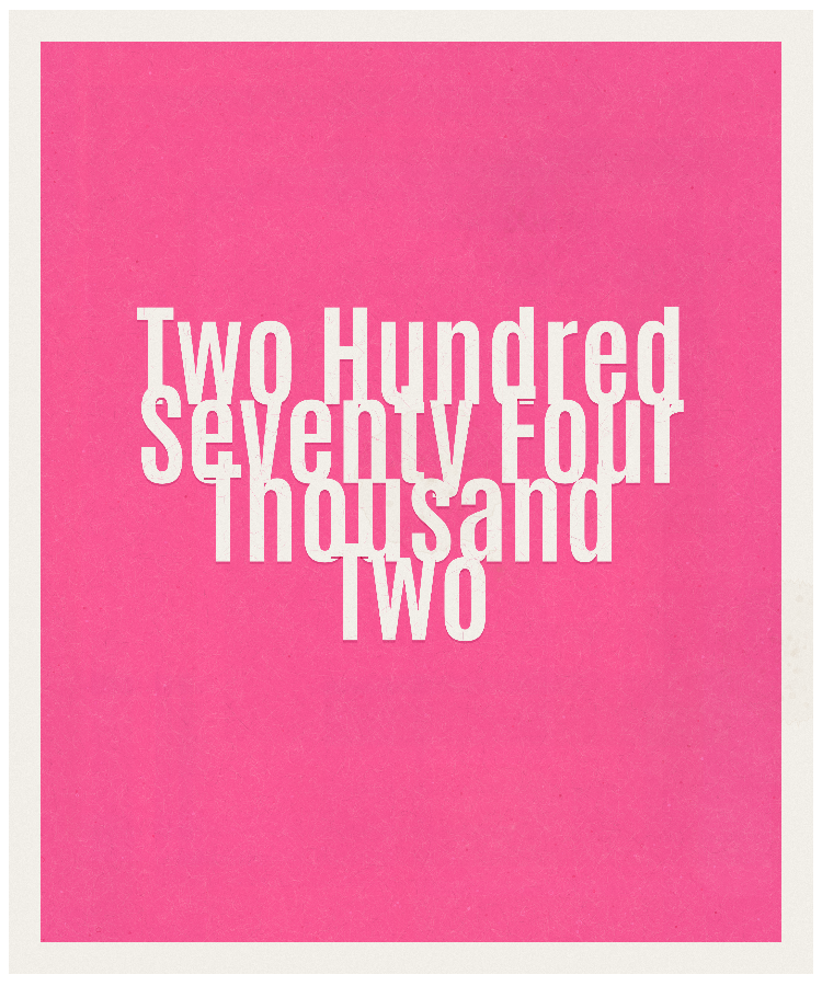 Count #274002