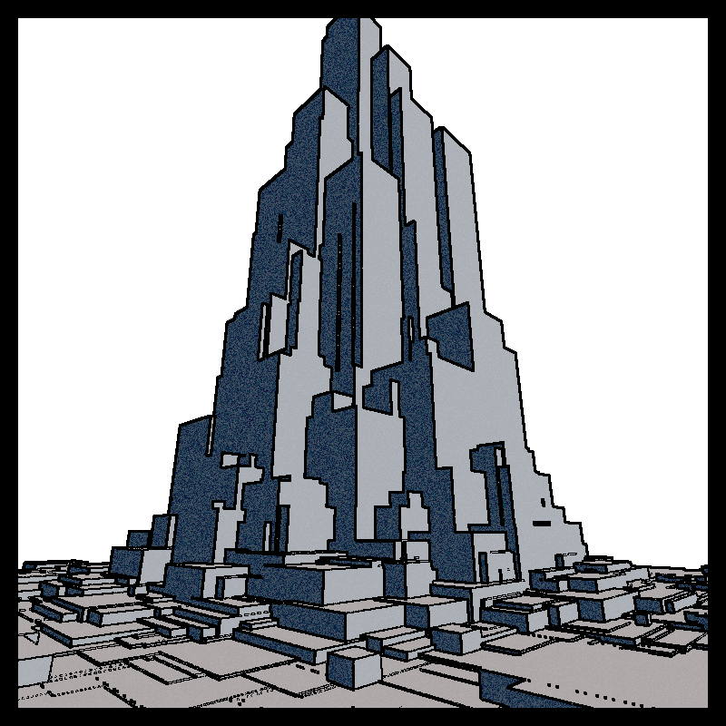 Crystal forest #17