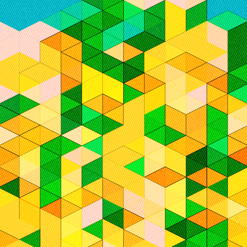 Colorful Cubes #50