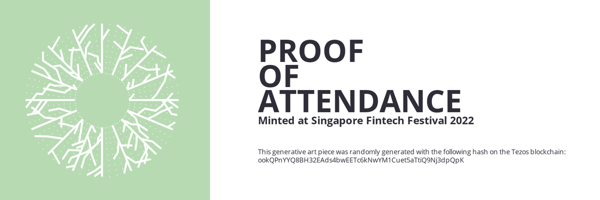 SFF2022 Proof of Attendance Token #158