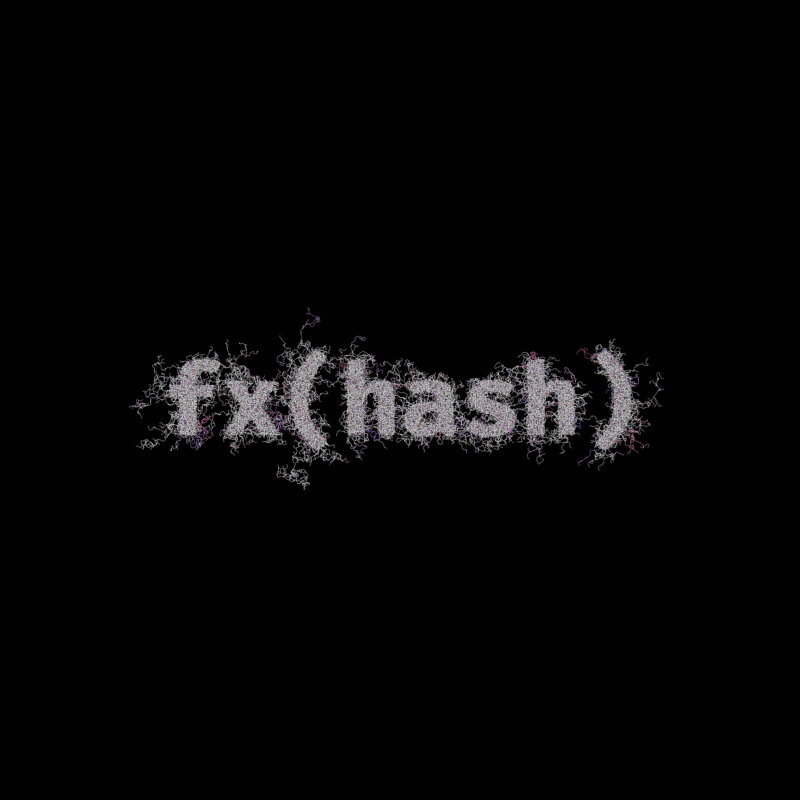 FXHASH Generative Logo #141