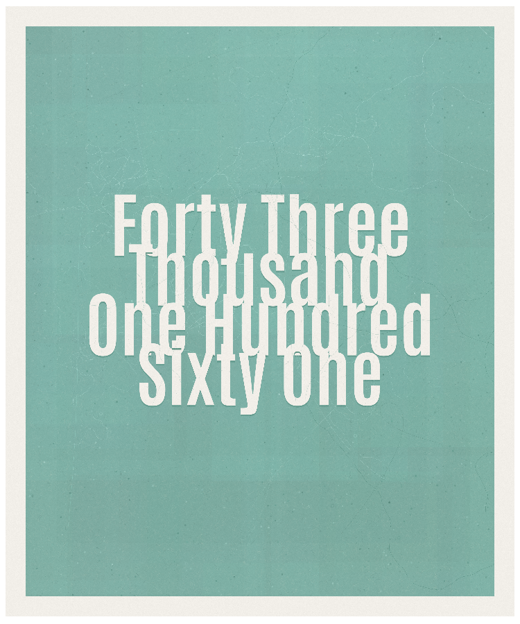 Count #43161