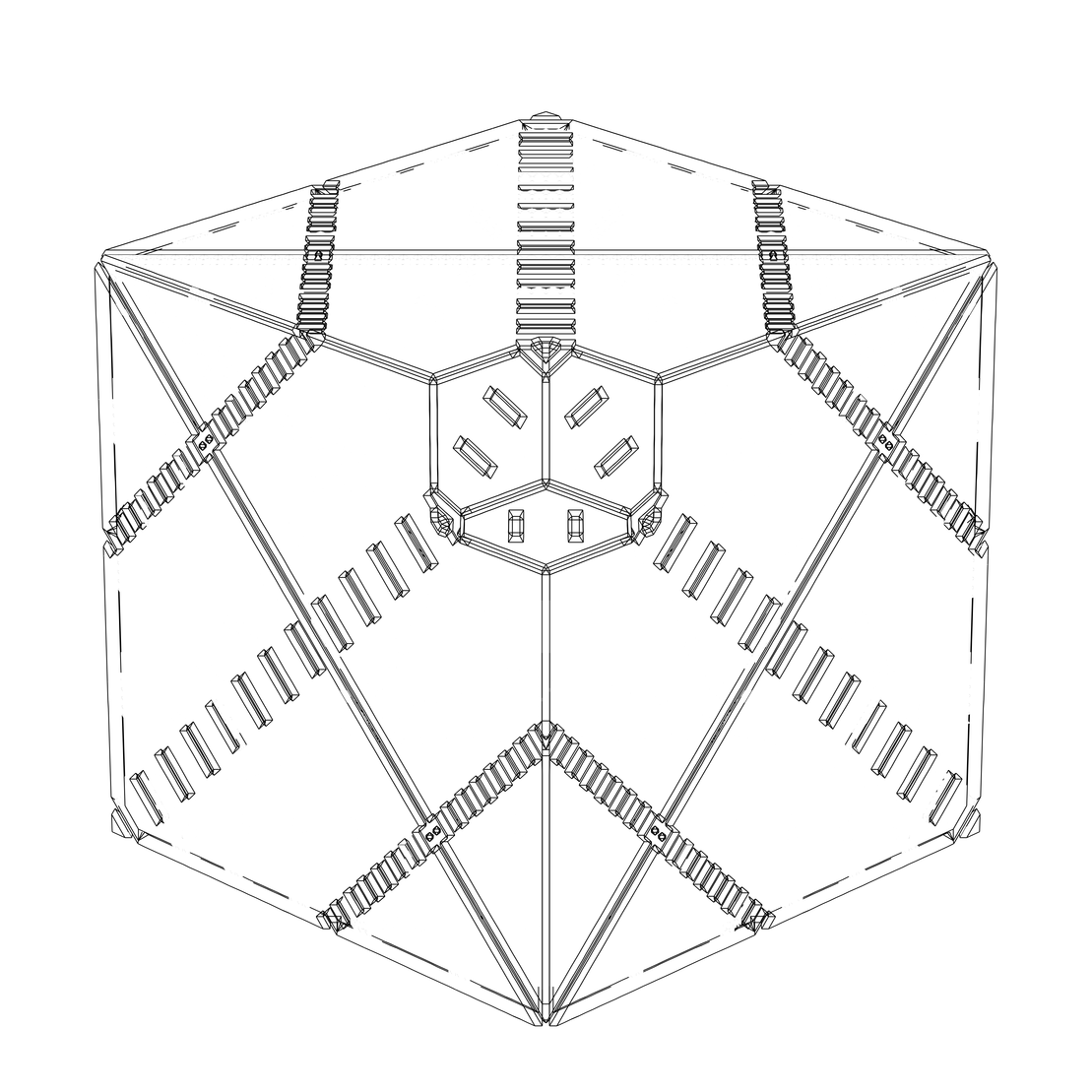 LL21 Alien Art Cube #463