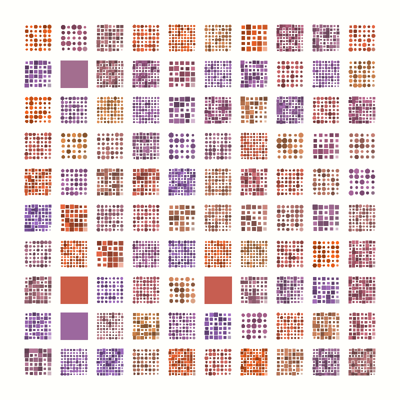 Pastel Grid #7