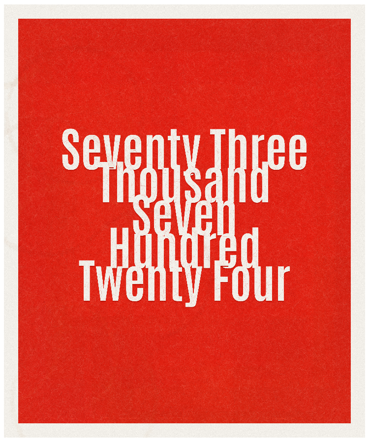 Count #73724