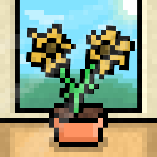 Pixel Flowers #19