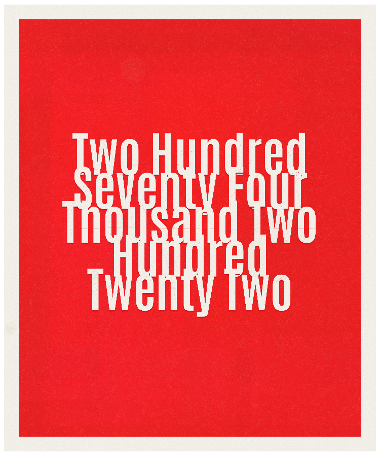 Count #274222