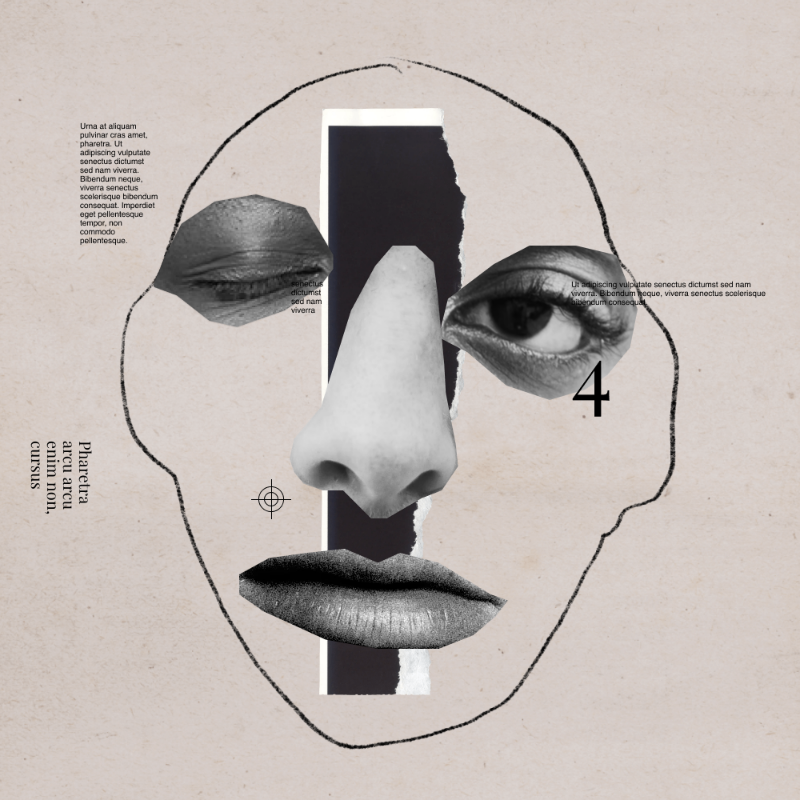 Collage faces #125