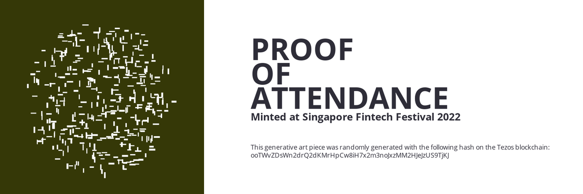 SFF2022 Proof of Attendance Token #456