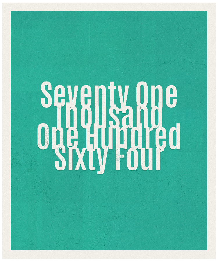 Count #71164