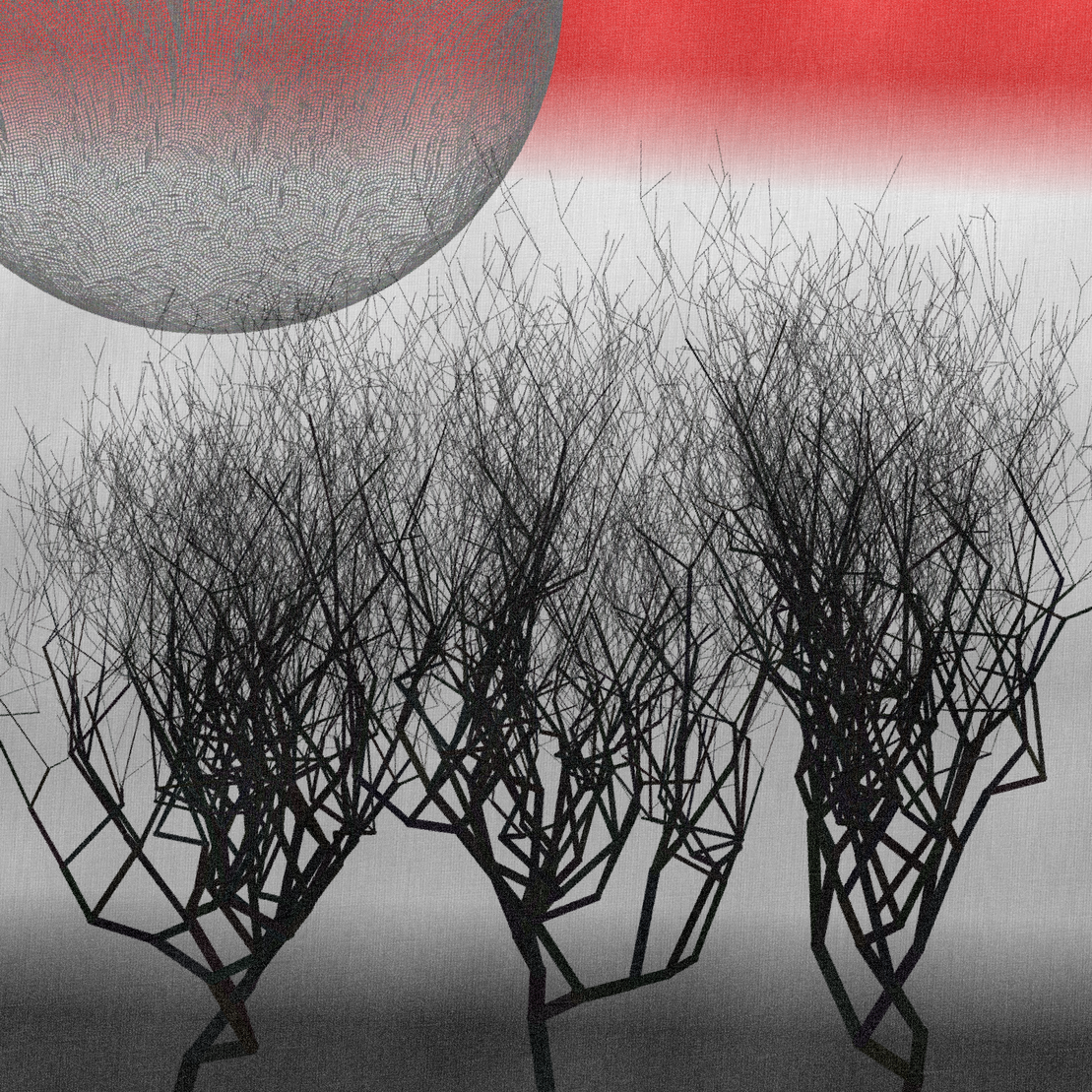 Three dead trees on earth #138