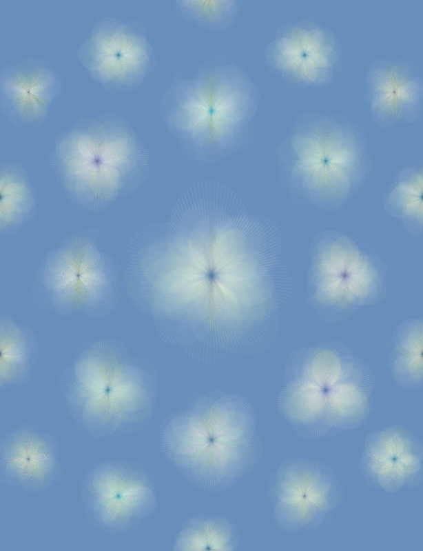 Fairy flower pattern #96