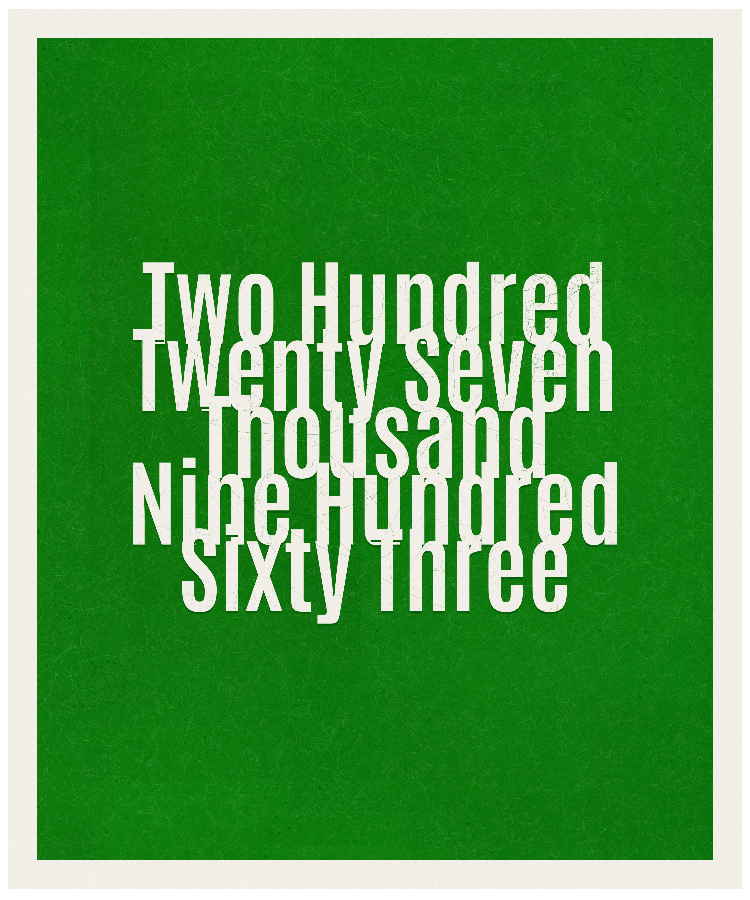 Count #227963