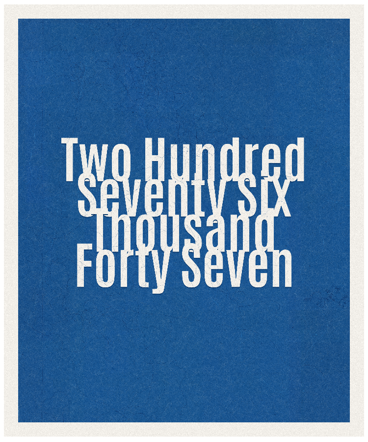Count #276047