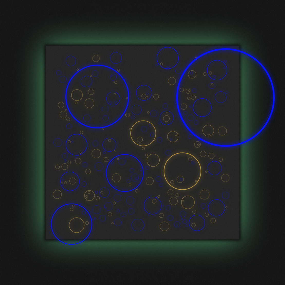 Nevercolliding Circles #62