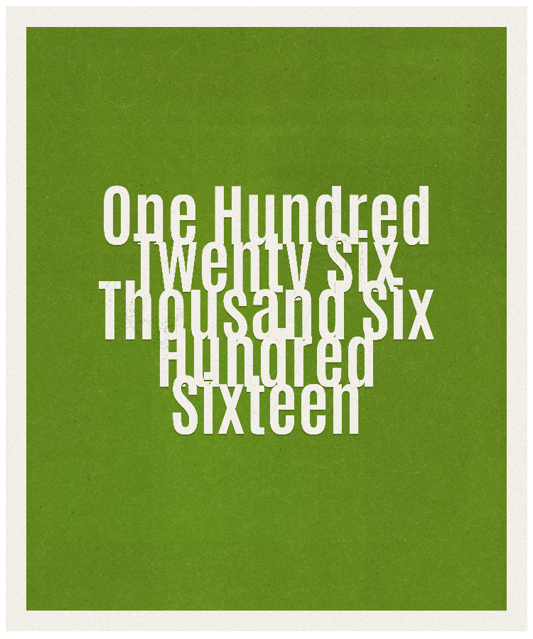 Count #126616