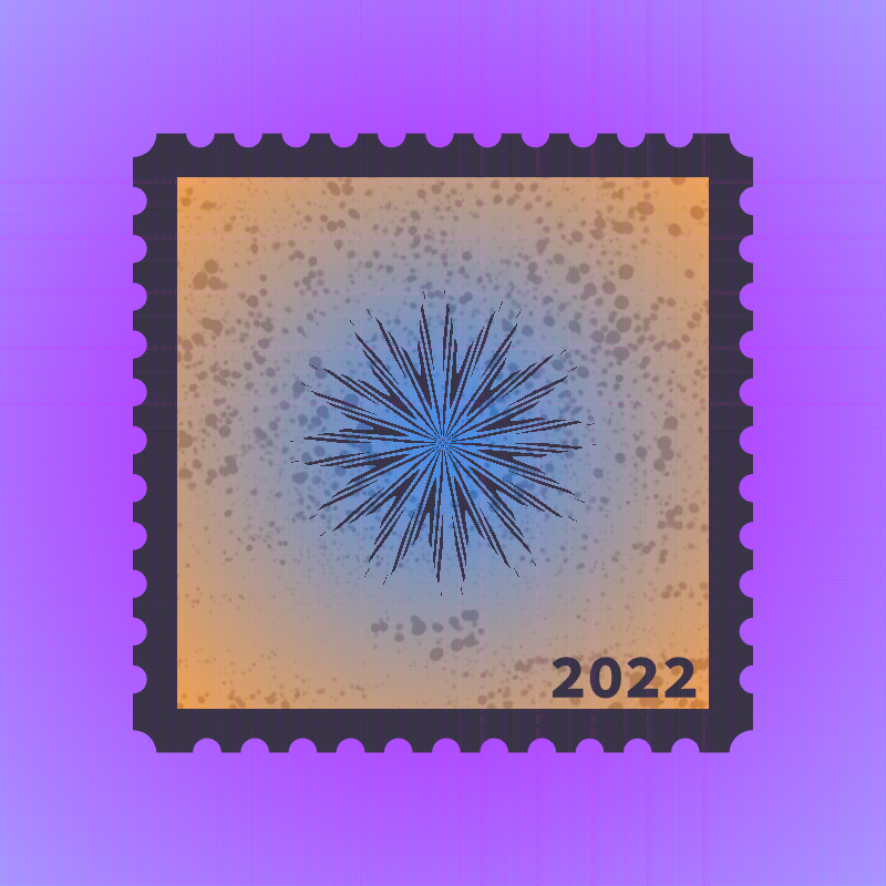 Snowflake stamp #28