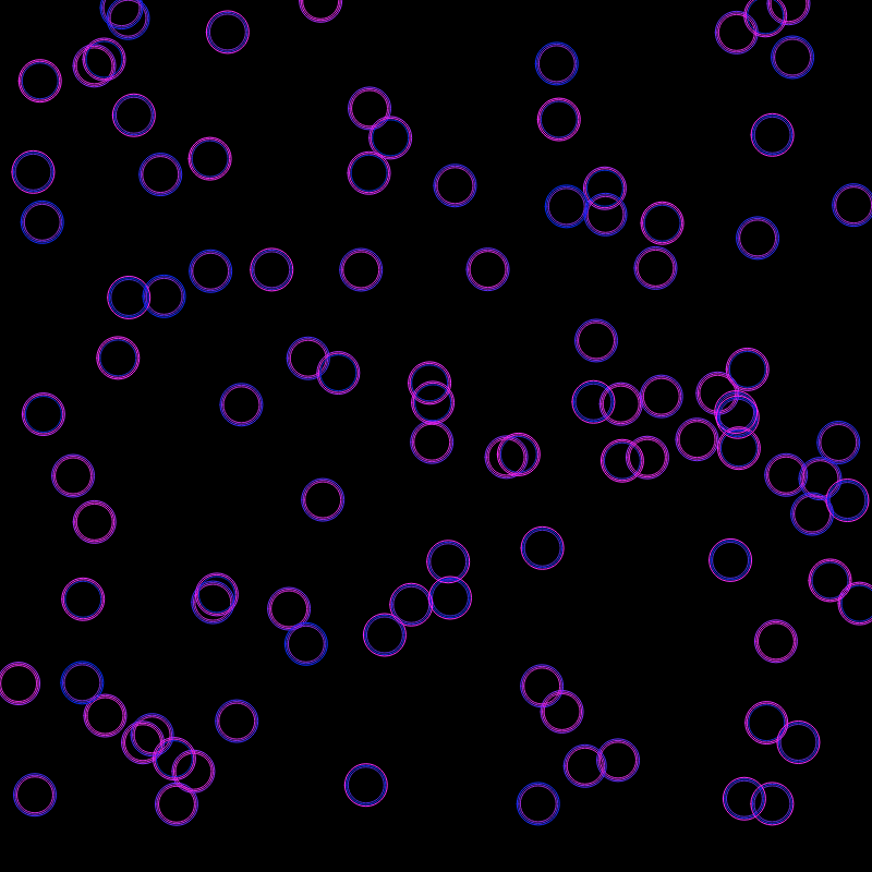 Bouncing circles #5