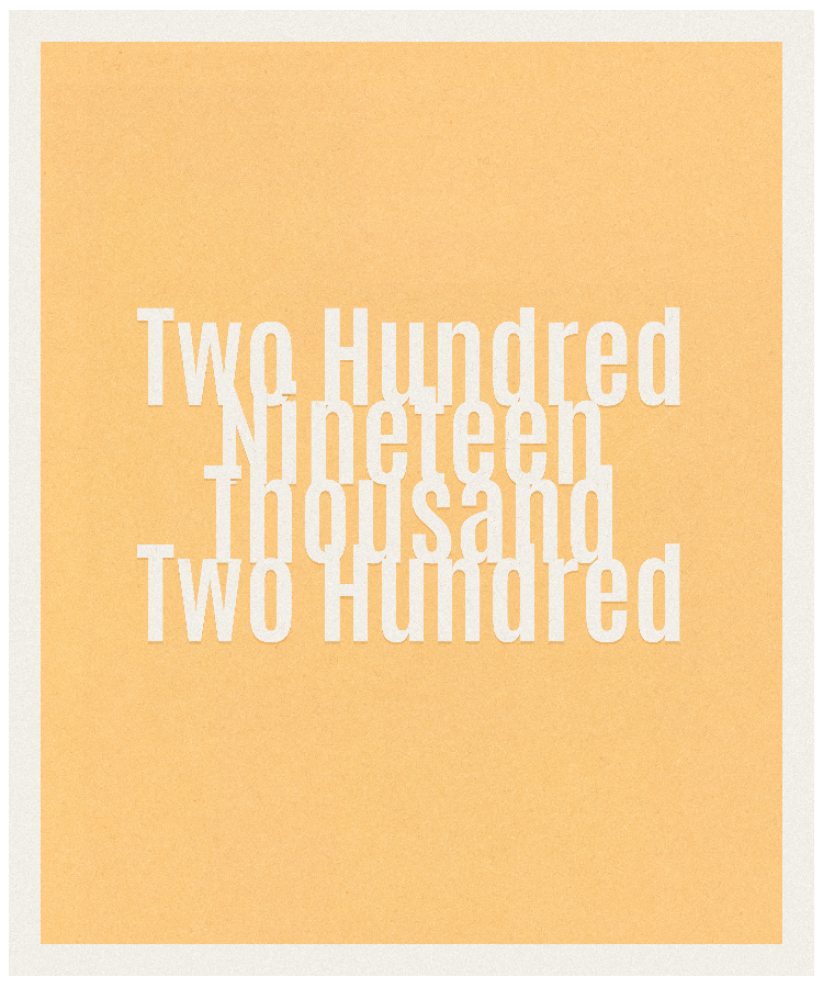 Count #219200