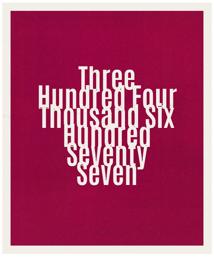 Count #304677