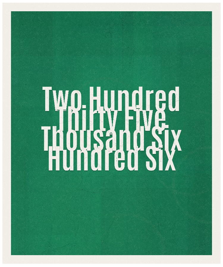 Count #235606