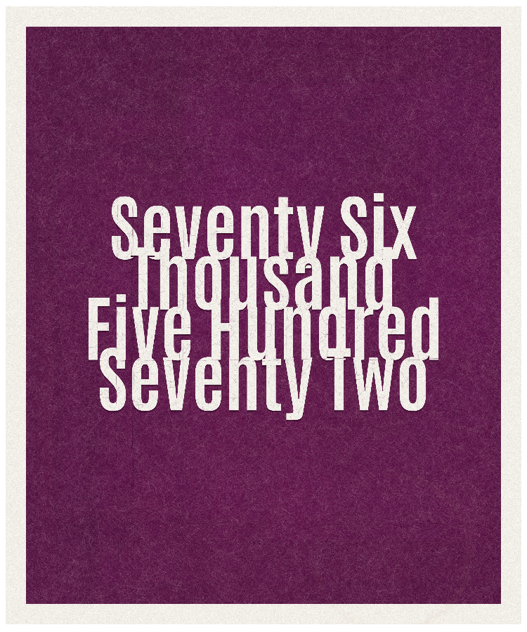 Count #76572
