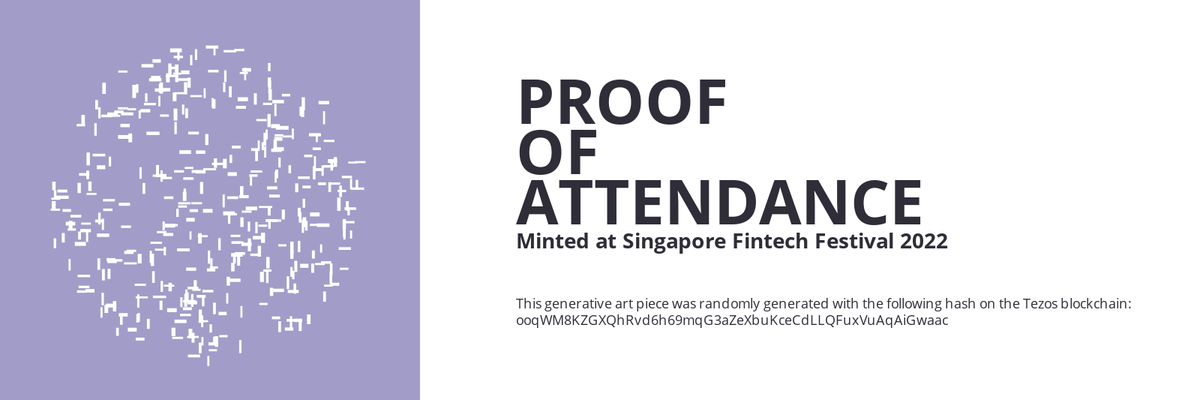 SFF2022 Proof of Attendance Token #1372