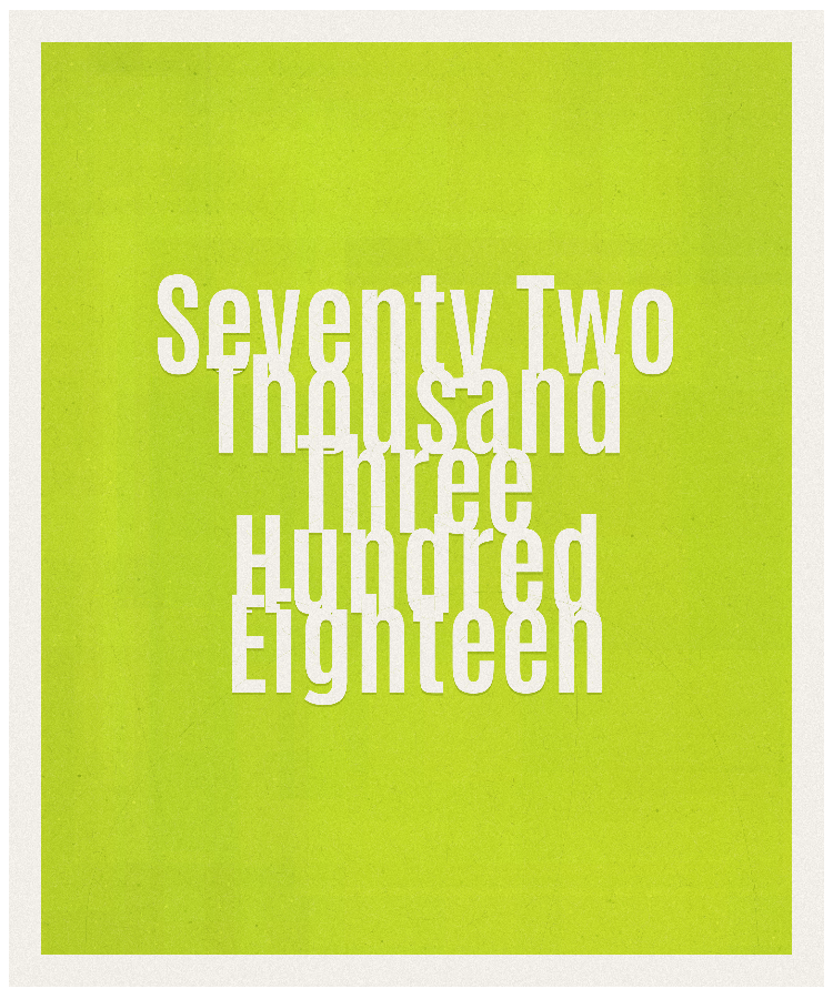 Count #72318