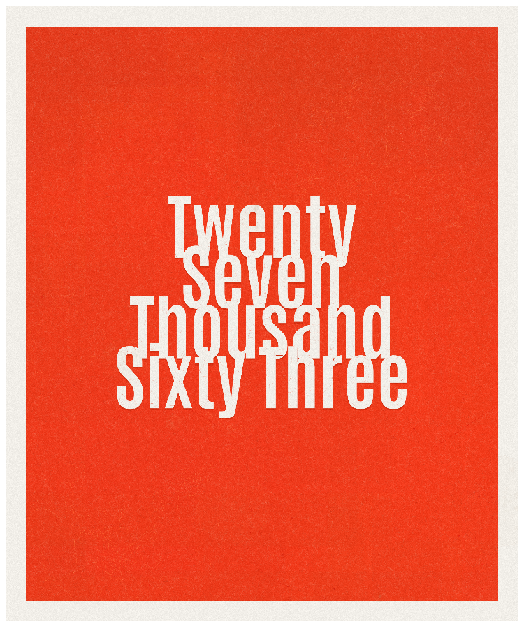Count #27063