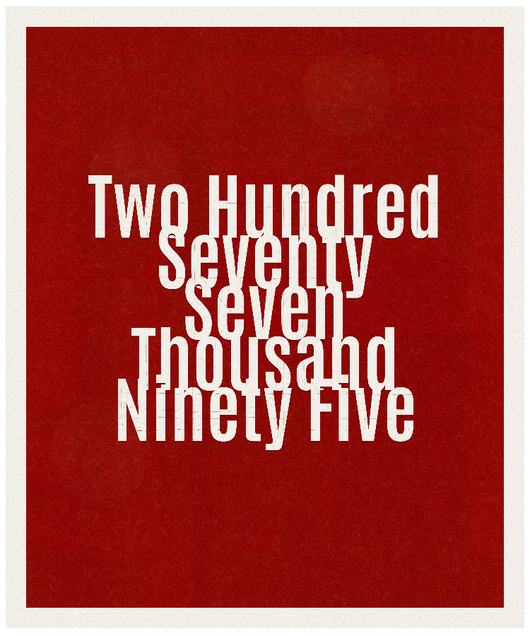 Count #277095